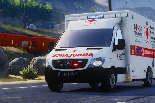 2014 Mercedes Sprinter Indonesian Ambulance PMI